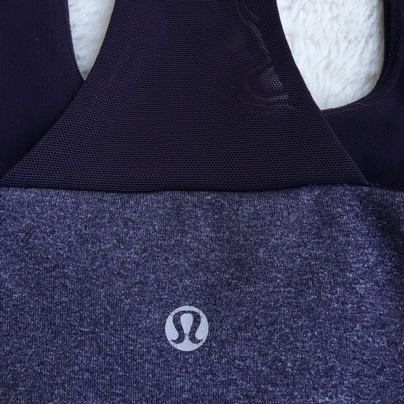 Lululemon Scoop Neck Lululemon Purple Tank Top 4 - Picture 5 of 6